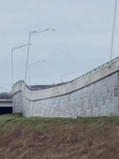 South Jersey Retaining Wall Collapse Slows Northbound Traffic On I-295, Route 42