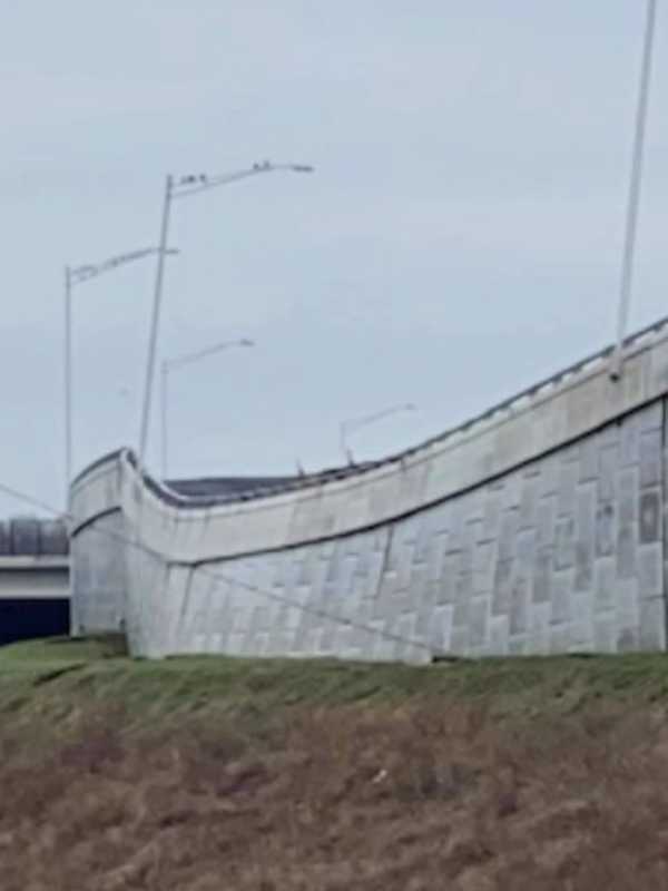 South Jersey Retaining Wall Collapse Slows Northbound Traffic On I-295, Route 42