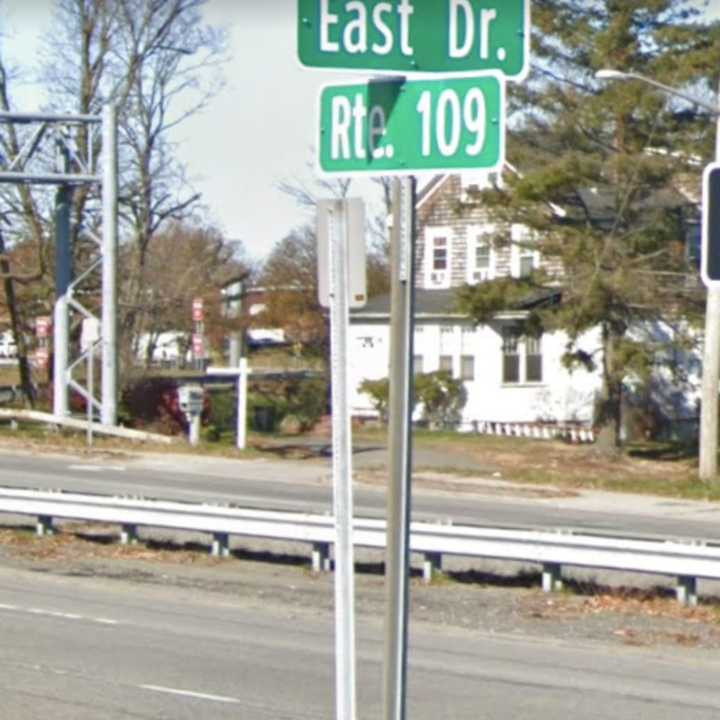 Route 109 at East Drive, West Babylon.