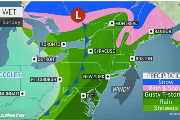 New Storm System Will Bring Heavy Rain, Gusty Winds With Thunderstorms Possible