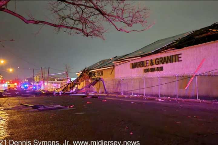 PHOTOS: Possible Tornado With Gusts Up To 70 MPH Tears Through NJ, PA