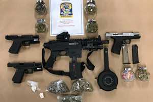 Two Waterbury Men Nabbed With Guns, Drugs, State Police Say