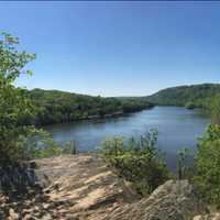 <p>Lover&#x27;s Leap State Park where a male hiker was found dead in Lake Lillinonah.</p>