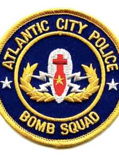 Atlantic City Bomb Squad Removes Unexploded Grenade From Yard Sale