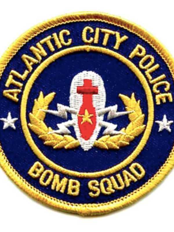 Atlantic City Bomb Squad Removes Unexploded Grenade From Yard Sale