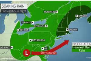 New Storm System Will Bring Heavy Rain At Times: Here's Timing For Weekend