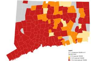 COVID-19: CT Sees Infection-Rate Increase; New Breakdown By Community, County