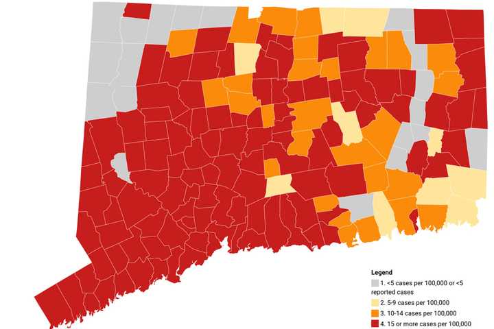 COVID-19: CT Sees Infection-Rate Increase; New Breakdown By Community, County