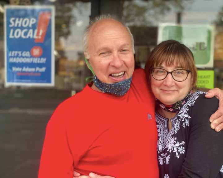 Larry and Roxane Maggio, longtime owners of Ludovico&#x27;s Deli in Haddonfield.