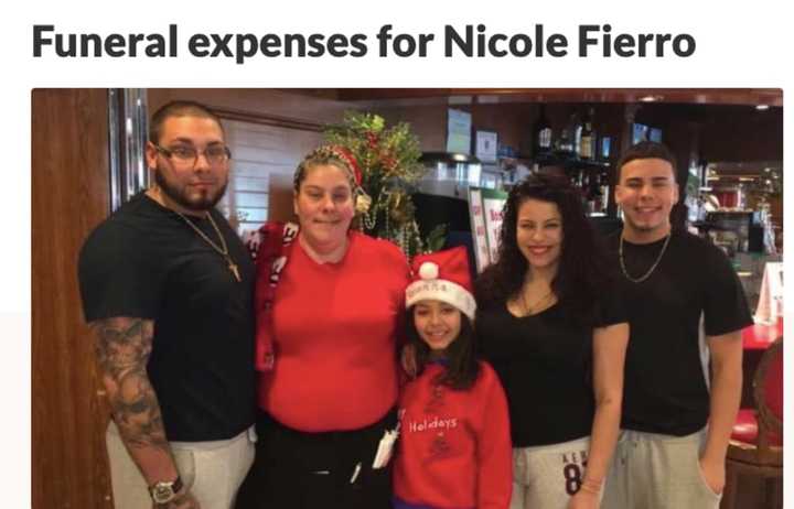 Nicole Fierro and family