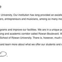 <p>A message from Rowan University President Ali A. Houshmand</p>