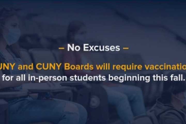 COVID-19: SUNY, CUNY To Require Vaccinations For All Students Before Returning To Campus