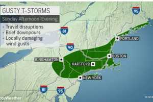 Strong Thunderstorms Could Bring Heavy Downpours, Damaging Wind Gusts