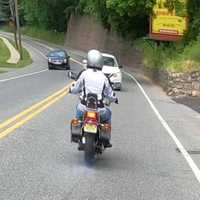 <p>A Phillipsburg man’s GoPro captured the terrifying moment a wrong-way driver nearly hit his motorcycling wife — and he’s diligently searching for the identity of the person behind the wheel.</p>