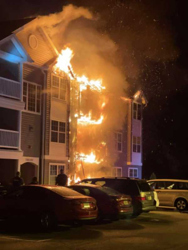 Fire Races Through South Jersey Apartment Complex