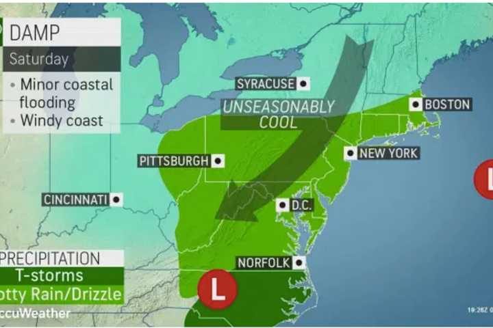 Slow-Moving Storm System Takes Hold On Region: Here's Latest Memorial Day Weekend Outlook