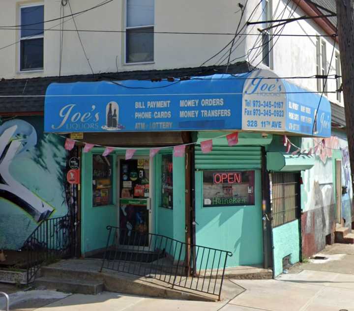 Joe’s Liquor Store on 11th Avenue in Paterson.