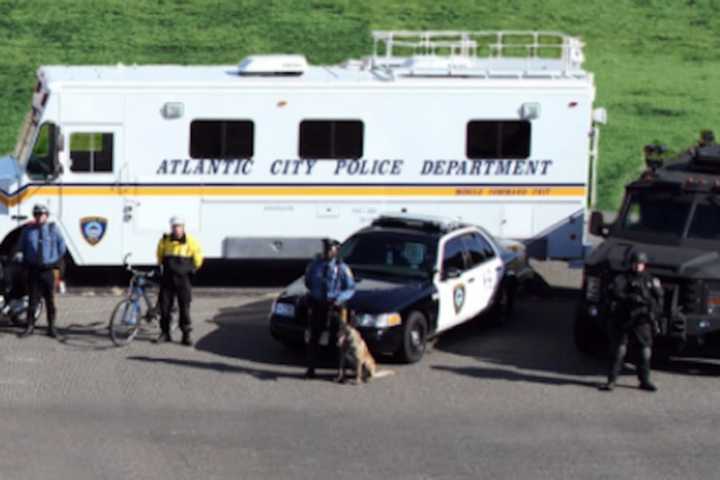 Officer Struck By Pickup At Crash Scene In Atlantic City