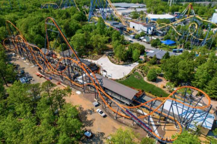 Six Flags' Jersey Devil Coaster: 'World's Tallest, Fastest, Longest' Finally Rolls