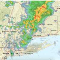 Storms With Downpours, Damaging Winds Sweeping Through Region