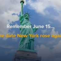 <p>The majority of COVID-19 restrictions are lifted in New York as the state hit the 70 percent vaccination mark.</p>