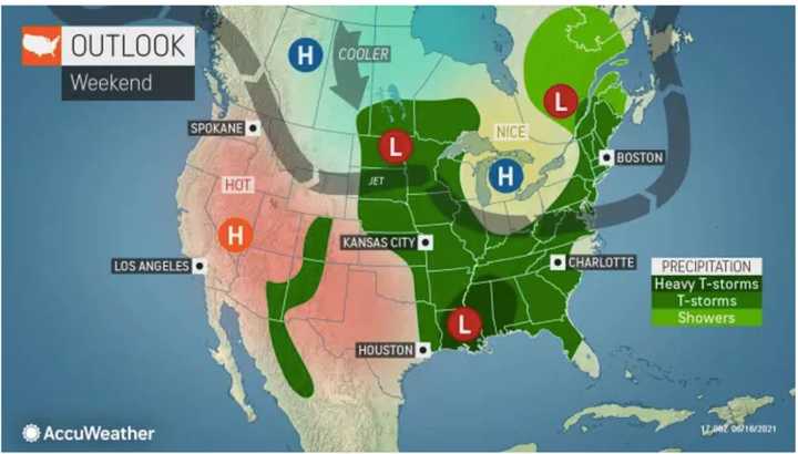 A look at the stormy weather pattern.