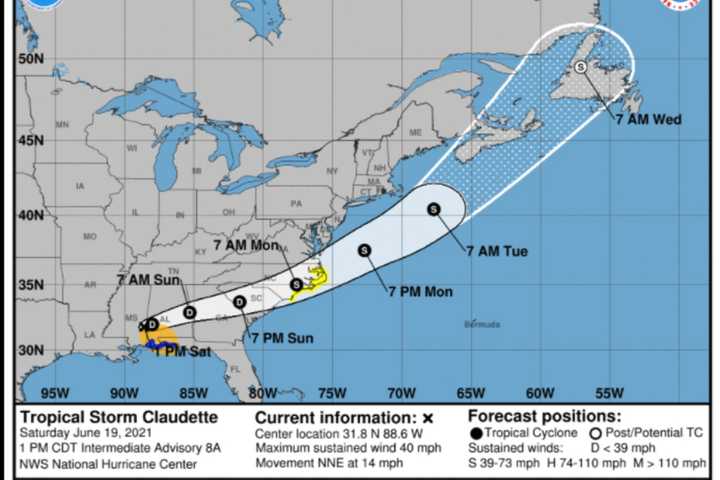 Claudette Should Regain Strength As It Treks Toward Northeast: Here's What To Expect In Region