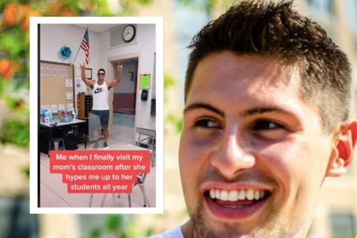 NJ College Student Aims To Inspire On TikTok After Video In Mom's Classroom Goes Viral