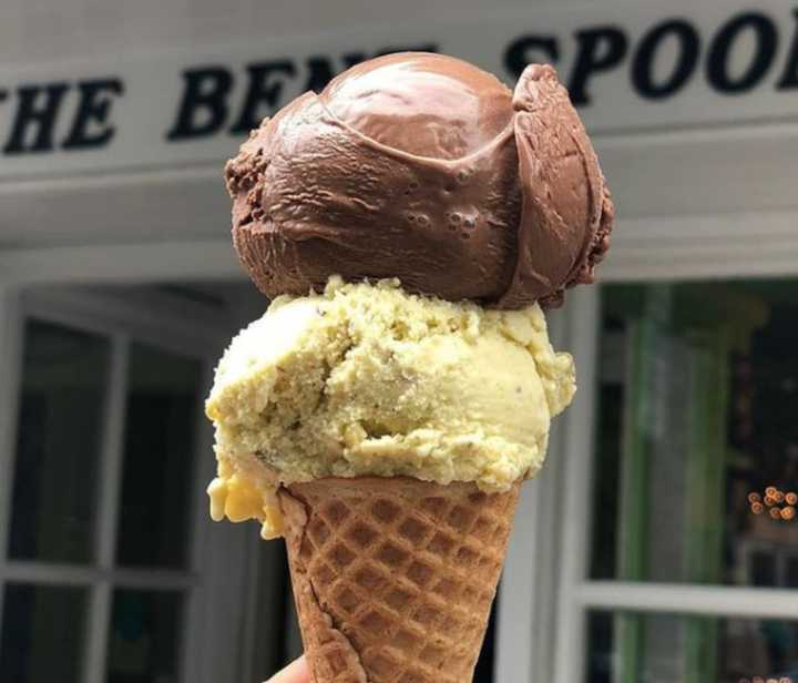 Ice cream from The Bent Spoon in Princeton.