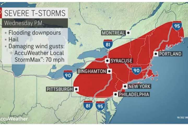 Strong Storms With Damaging Winds, Lightning Could Cause Power Outages In Region