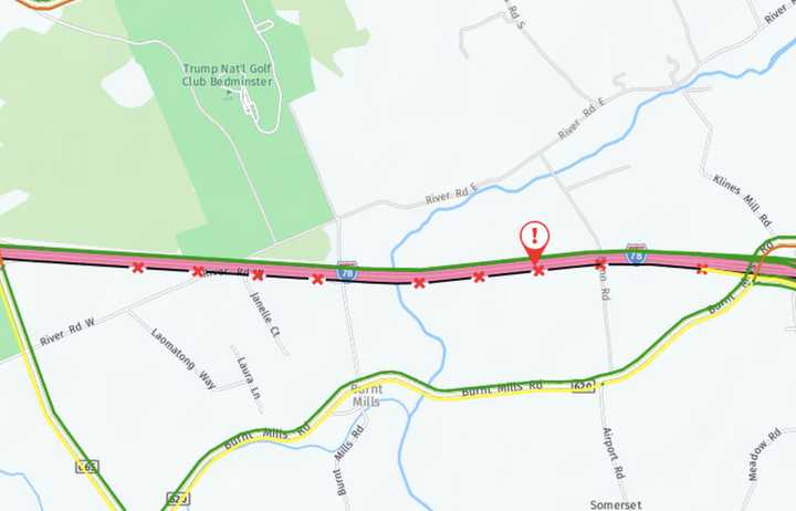 Tractor Trailer Driver Dies In Fiery Crash On I-78 | Franklin Township ...
