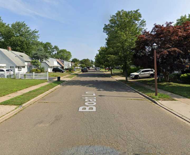 Boat Lane in Levittown