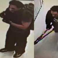 <p>A man is wanted after breaking multiple locks at a self-storage location on Long Island.</p>