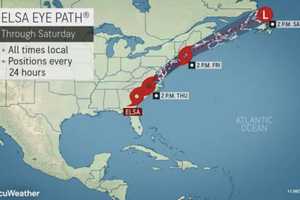 Tracking Tropical Storm Elsa: 60 MPH Winds, Flash Flooding Heading To Area