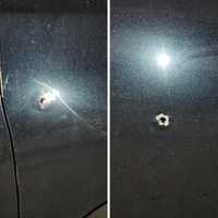 <p>Haylee Drake posted photos of the bullet holes in her sister&#x27;s car to Facebook.</p>