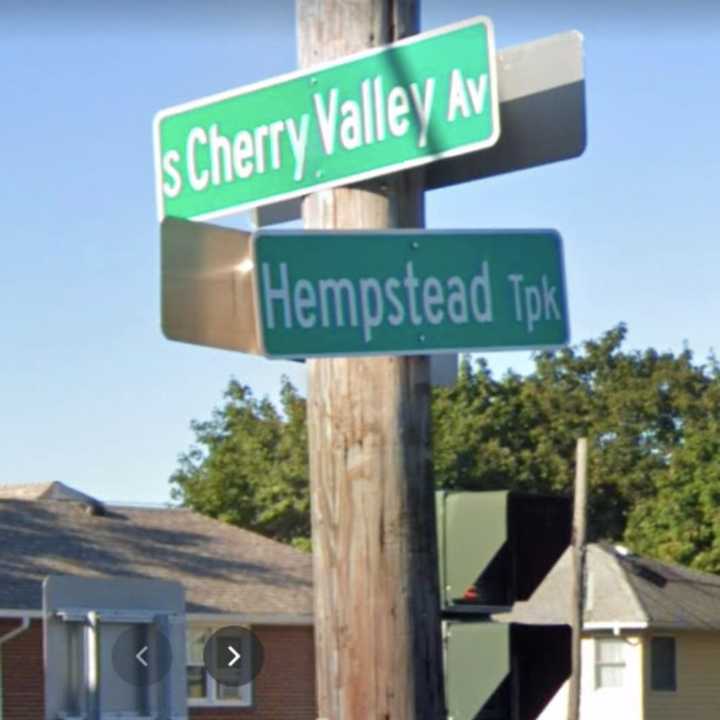 Cherry Valley Road and Hempstead Turnpike in West Hempstead.