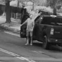 <p>Police in West Springfield released photos of a suspect and his vehicle after allegedly stealing a Bobcat.</p>