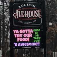 <p>The Rail Trail Ale House is a favorite with locals.</p>