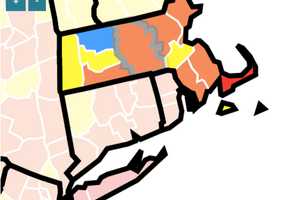 COVID-19: Nine Massachusetts Counties Reach CDC Level For Indoor Mask Use In Public Settings