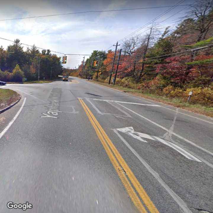 County Road 21 and Longwood Road in Middle Island.