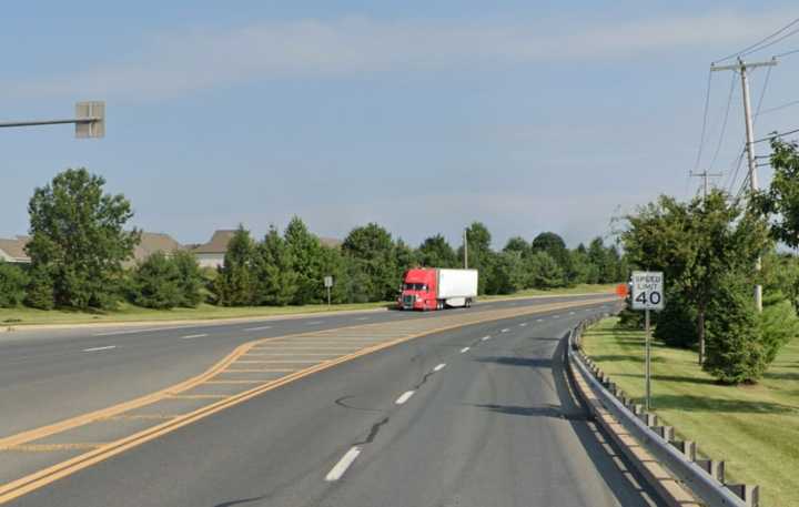 Route 512 north of Sterners Way in Hanover Township