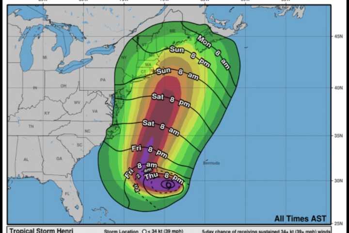 Tropical Storm Henri May Become A Hurricane As It Heads Toward Northeast Coast