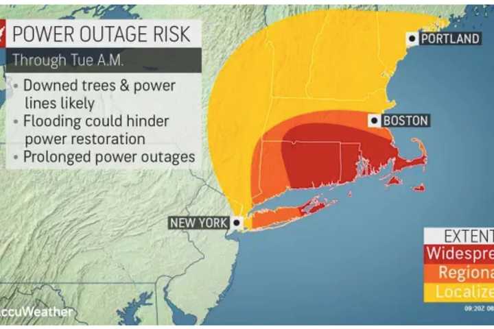 Tropical Storm Sunday: New Outlook For Power Outages, Rainfall Totals, Wind Speeds For Henri