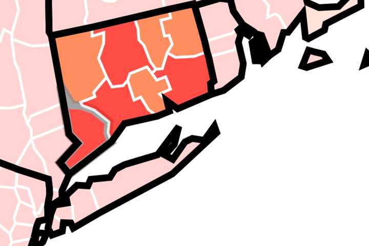 COVID-19: Fairfield County Now Ranks At CDC's Highest Level For Transmission