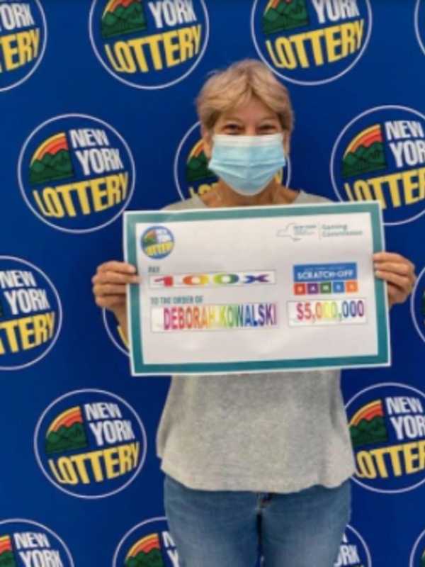 Suffolk Woman Wins $5 Million In NY Lottery Scratch-Off Game