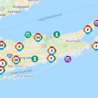 <p>The PSEG Long Island Outage map at 2:30 p.m. on Thursday, Sept. 2.</p>