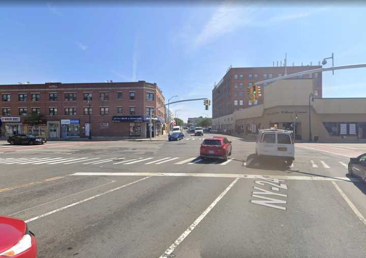 The man was struck at the intersection of North Franklin Avenue and Fulton Avenue in Hempstead