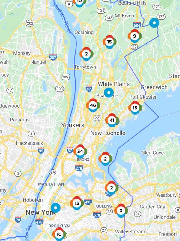 Ida: Here's Breakdown Of Westchester Power Outages By Community, When Restoration Is Expected