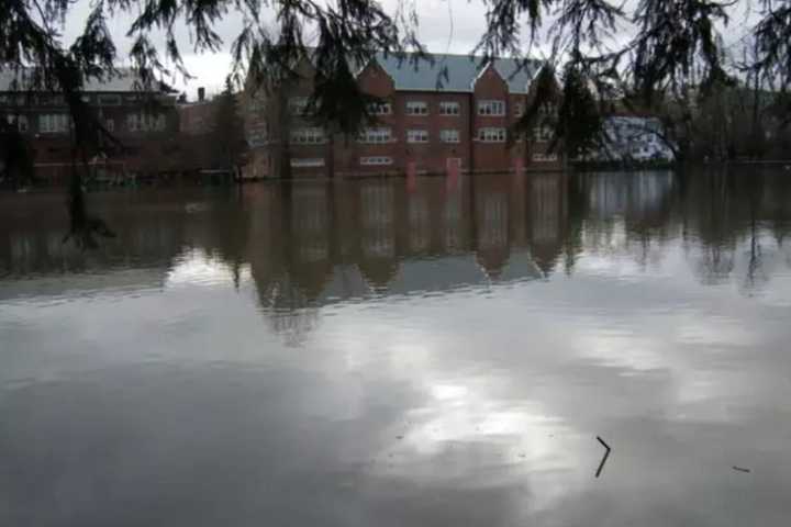 Ida: Westchester School, Fields Damaged By Flooding From Storm