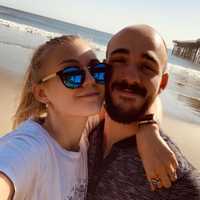 <p>Gabrielle Petito with her boyfriend who has been named a person of interest.</p>